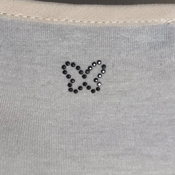 Max Mara Weekend silk and viscose cream tunic top - Picture 3 of 9